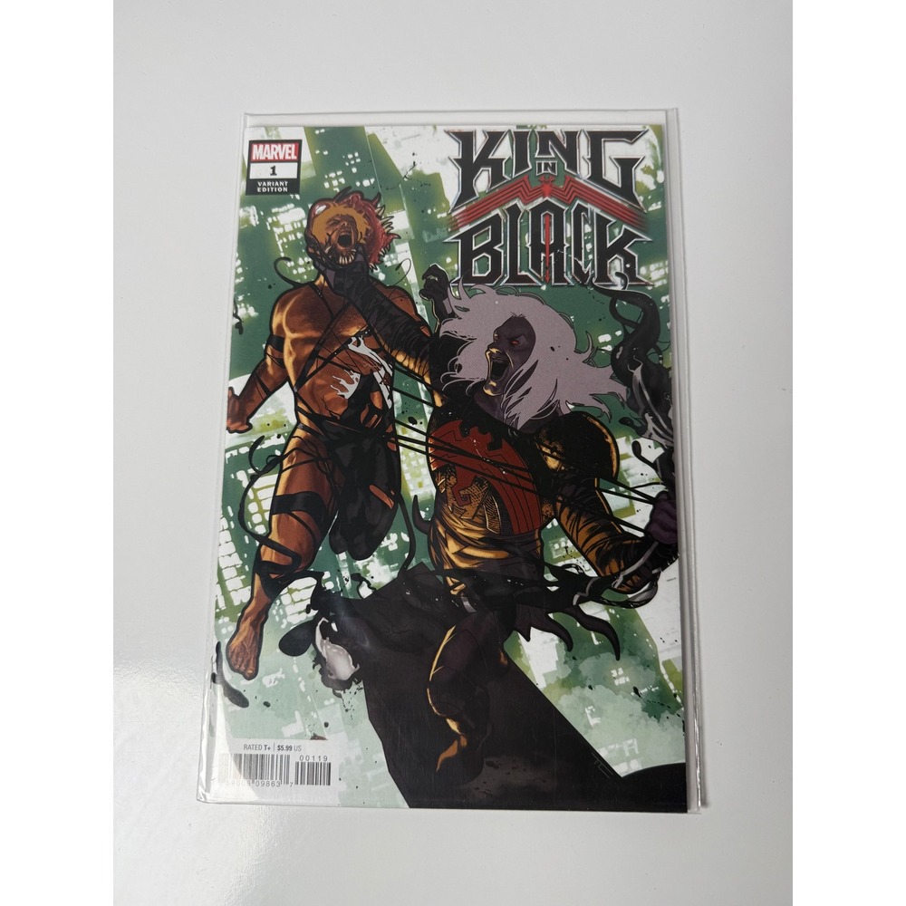Marvel King in Black 1 Variant Edition Taurin Clarke Cover Donny‎ Cates 2021